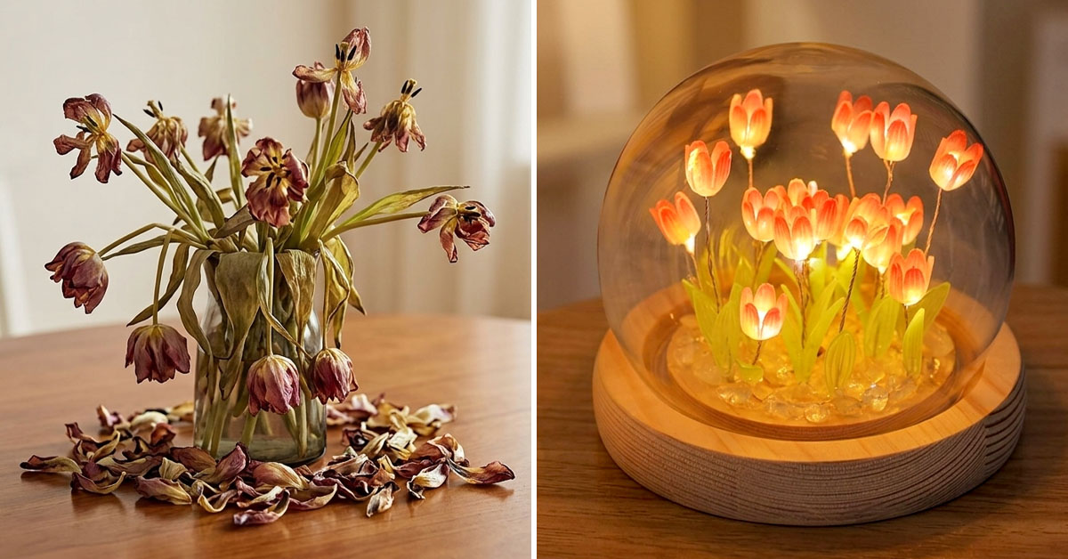 Handgefertigte Kunsttulpen — dauerhaft schön ohne jede Pflege