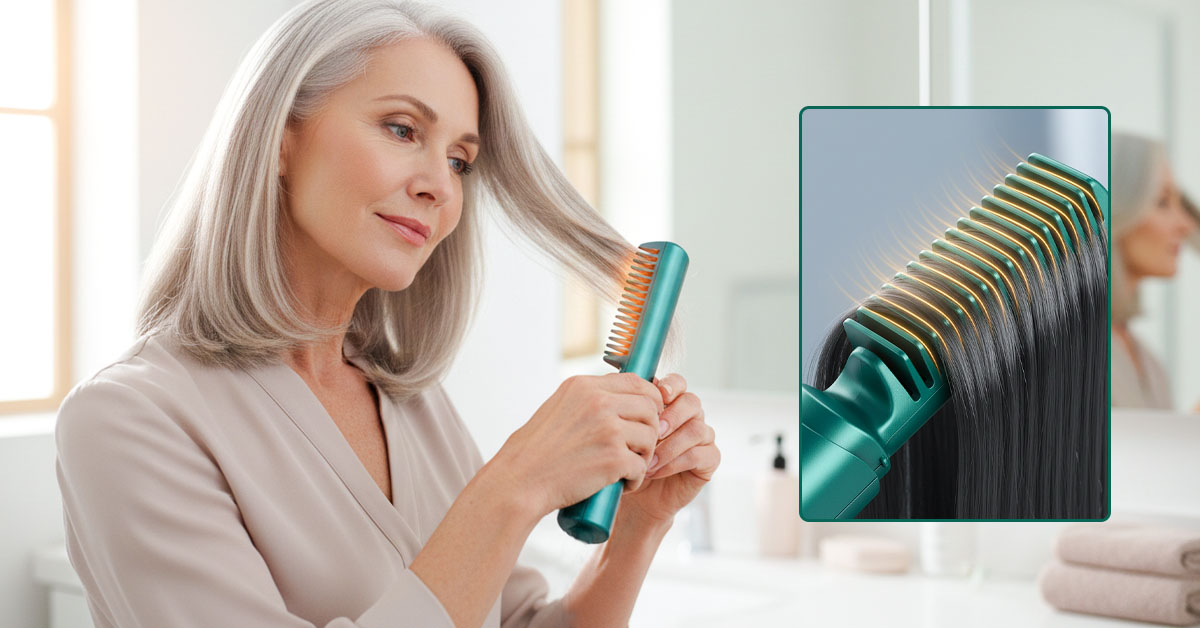 Keramikplatten heizen gleichmäßig und schützen das Haar