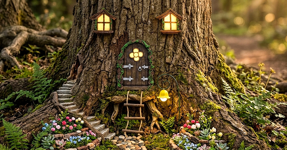 Verwandelt jeden Baum in ein zauberhaftes Feenhaus