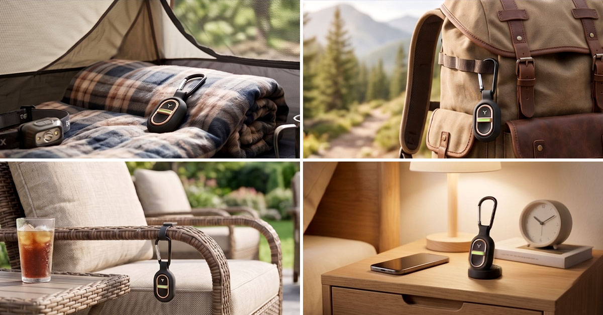 Ideal für Camping, Wandern, Balkon und Schlafzimmer